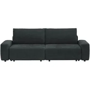 uno Schlafsofa mit Bettkasten Bouli ¦ schwarz ¦ Maße (cm): B: 257 H: 82 T: 105.0