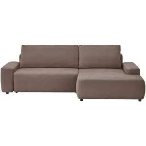 uno Ecksofa mit Schlaffunktion Bouli ¦ braun ¦ Maße (cm): B: 264 H: 105 T: 162.0