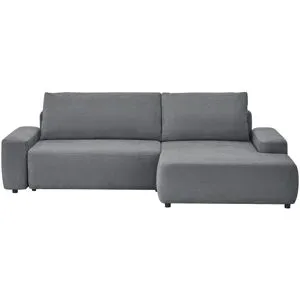 uno Ecksofa mit Schlaffunktion Bouli ¦ grau ¦ Maße (cm): B: 264 H: 105 T: 162.0