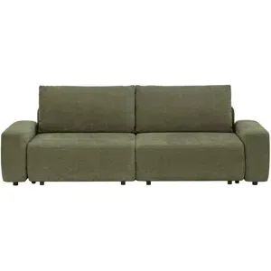 uno Schlafsofa mit Bettkasten Bouli ¦ grün ¦ Maße (cm): B: 257 H: 82 T: 105.0