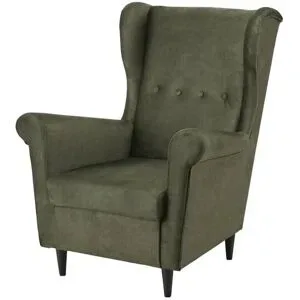 smart Sessel  Hubertine ¦ grün ¦ Maße (cm): B: 82 H: 102 T: 89.0