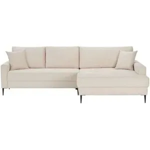 smart Ecksofa  Lara ¦ beige ¦ Maße (cm): B: 284 H: 87 T: 177.0