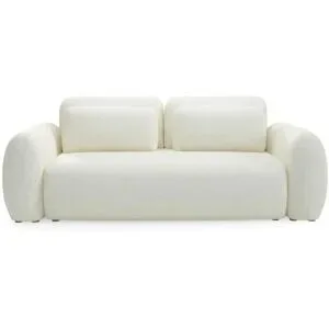 Höffner Schlafsofa mit Stauraum Falco ¦ weiß ¦ Maße (cm): B: 266 H: 95