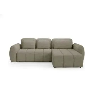 Höffner Ecksofa mit Schlaffunktion Contii ¦ beige ¦ Maße (cm): B: 304 H: 95