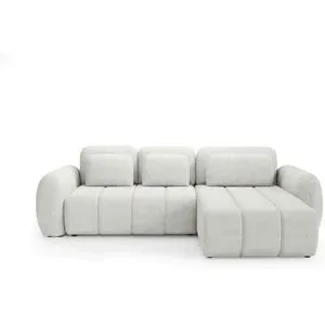 Höffner Ecksofa mit Schlaffunktion Contii ¦ weiß ¦ Maße (cm): B: 304 H: 95