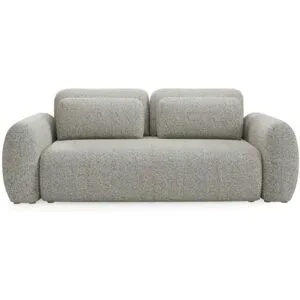 Höffner Schlafsofa mit Stauraum Falco ¦ grau ¦ Maße (cm): B: 266 H: 95