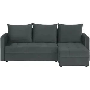 uno Ecksofa mit Schlaffunktion Mirage ¦ grau ¦ Maße (cm): B: 220 H: 88 T: 148.0