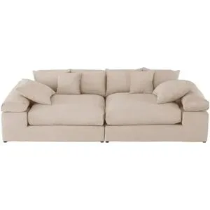 smart Big Sofa  Lianea ¦ beige ¦ Maße (cm): B: 260 H: 86 T: 133.0