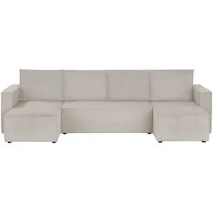 uno Wohnlandschaft mit Schlaffuntion Cleo ¦ beige ¦ Maße (cm): B: 296 H: 88 T: