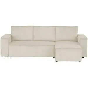 Höffner Ecksofa mit Schlaffunktion Xabia ¦ beige ¦ Maße (cm): B: 238 H: 77 T: 140.0
