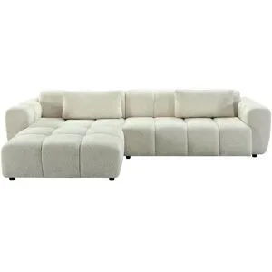 Höffner Selection Ecksofa  Freya ¦ creme ¦ Maße (cm): B: 330 H: 67 T: 198.0