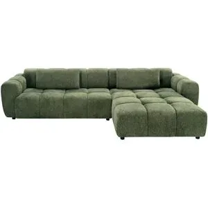Höffner Selection Ecksofa  Freya ¦ grün ¦ Maße (cm): B: 330 H: 67 T: 198.0