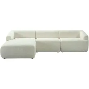 Höffner Selection Ecksofa  Amalia ¦ creme ¦ Maße (cm): B: 281 H: 71 T: 157.0