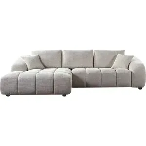 Höffner Selection Ecksofa  Coco ¦ creme ¦ Maße (cm): B: 288 H: 67 T: 168.0