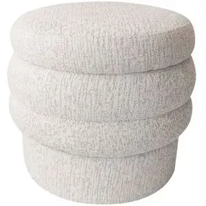 Höffner Selection Hocker mit Stauraum Leni ¦ beige ¦ Maße (cm): B: 50 H: 46 T:
