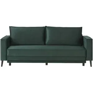 Höffner Schlafsofa  Mila ¦ grün ¦ Maße (cm): B: 222 H: 100 T: 95.0