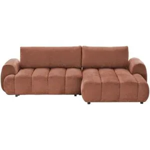uno Ecksofa mit Schlaffunktion Passo ¦ kupfer ¦ Maße (cm): B: 272 H: 81 T: 168.0