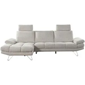 Höffner Ecksofa  Vea ¦ grau ¦ Maße (cm): B: 283 H: 89 T: 189.0