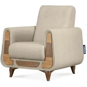 KONSIMO Sessel  Gustavo ¦ creme ¦ Maße (cm): B: 83 H: 95