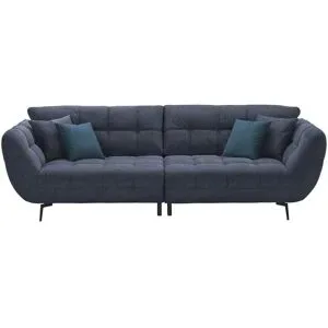 Bobb Big Sofa  Lazlo ¦ blau ¦ Maße (cm): B: 301 H: 97 T: 132.0