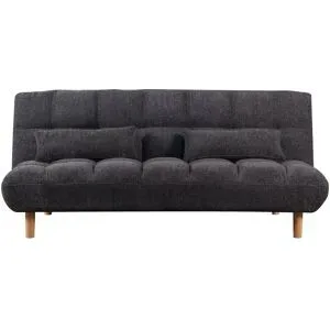 Höffner Schlafsofa  Jelka ¦ grau ¦ Maße (cm): B: 189 H: 84 T: 91.0