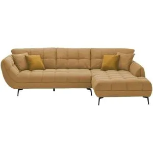 Bobb Ecksofa  Lazlo ¦ gelb ¦ Maße (cm): B: 320 H: 97 T: 221.0