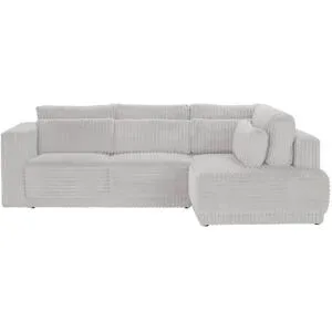 switch Ecksofa  Tirana ¦ silber ¦ Maße (cm): B: 297 H: 91 T: 195.0