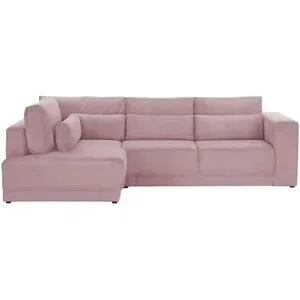 switch Ecksofa  Tirana ¦ rosa/pink ¦ Maße (cm): B: 297 H: 91 T: 195.0