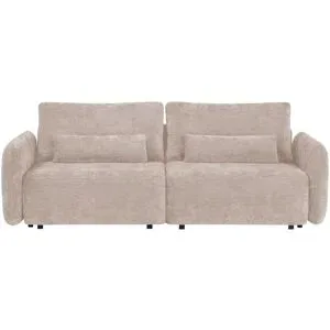 uno Schlafsofa mit Bettkasten Mossa ¦ beige ¦ Maße (cm): B: 238 H: 87 T: 103.0