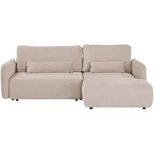 uno Ecksofa Mit Schlaffuktion Mossa ¦ beige ¦ Maße (cm): B: 243 H: 87 T: 163.0