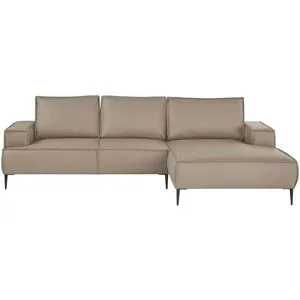 uno Ecksofa  Olmo ¦ beige ¦ Maße (cm): B: 275 H: 83 T: 173.0