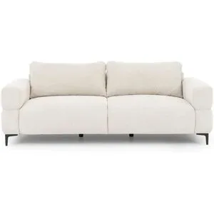 S-STYLE Einzelsofa  Cardea ¦ creme ¦ Maße (cm): B: 217 H: 80