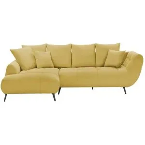 Bobb Ecksofa  Bellani III ¦ gelb ¦ Maße (cm): B: 279 H: 98 T: 192.0