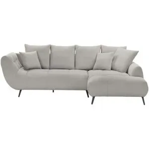 Bobb Ecksofa  Bellani III ¦ grau ¦ Maße (cm): B: 279 H: 98 T: 192.0