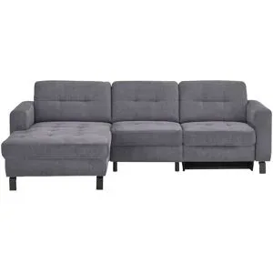 Höffner Ecksofa  Coco ¦ grün ¦ Maße (cm): B: 258 H: 89 T: 168.0