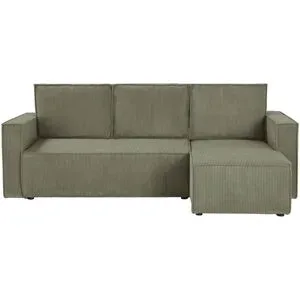 uno Ecksofa mit Schlaffunktion Potaro ¦ grün ¦ Maße (cm): B: 230 H: 88 T: 148.0
