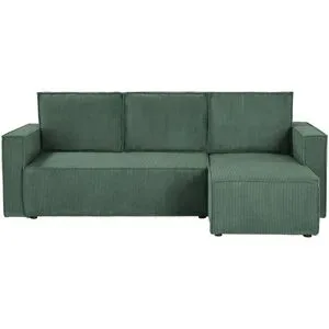 uno Ecksofa mit Schlaffunktion Cleo ¦ grün ¦ Maße (cm): B: 230 H: 88 T: 148.0