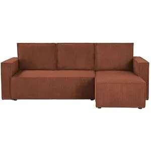 uno Ecksofa mit Schlaffunktion Cleo ¦ rot ¦ Maße (cm): B: 230 H: 88 T: 148.0