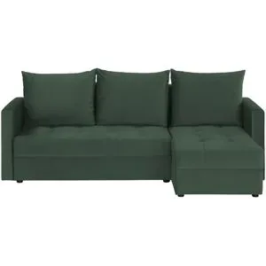 uno Ecksofa mit Schlaffunktion Mirage ¦ grün ¦ Maße (cm): B: 220 H: 88 T: 148.0