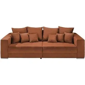 uno Bigsofa aus Cordstoff Ricardo ¦ kupfer ¦ Maße (cm): B: 262 H: 85 T: 111.0