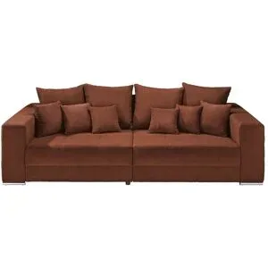 uno Bigsofa aus Cordstoff Ricardo ¦ rot ¦ Maße (cm): B: 262 H: 85 T: 111.0