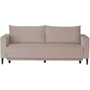 Höffner Schlafsofa  Terra ¦ beige ¦ Maße (cm): B: 222 H: 100 T: 95.0