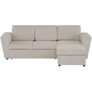Höffner Ecksofa mit Schlaffunktion Xara ¦ grau ¦ Maße (cm): B: 245 H: 88 T: 156.0