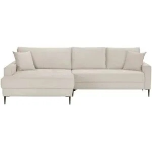 smart Ecksofa  Lara ¦ beige ¦ Maße (cm): B: 284 H: 87 T: 177.0