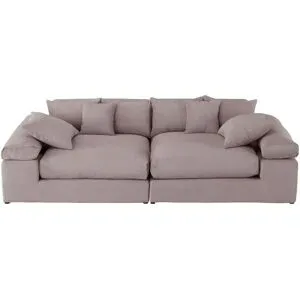 smart Big Sofa  Lianea ¦ braun ¦ Maße (cm): B: 260 H: 86 T: 133.0