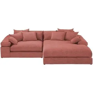 smart Ecksofa  Lianea ¦ rot ¦ Maße (cm): B: 291 H: 86 T: 208.0