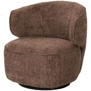 Höffner Selection Drehsessel  Mia ¦ braun ¦ Maße (cm): B: 74 H: 77 T: 74.0