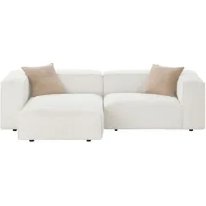 Höffner Selection Ecksofa  Noé ¦ weiß ¦ Maße (cm): B: 247 H: 65 T: 149.0