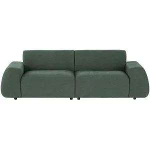 Höffner Selection Big Sofa  Alea ¦ grün ¦ Maße (cm): B: 255 H: 75 T: 97.0