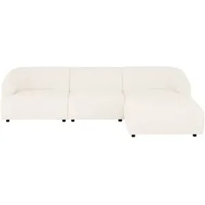 Höffner Selection Ecksofa  Farina ¦ weiß ¦ Maße (cm): B: 295 H: 75 T: 101.0